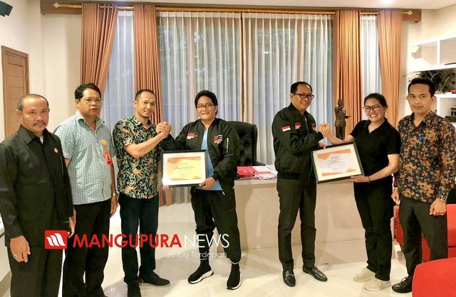 KPU Bersama Bupati Badung