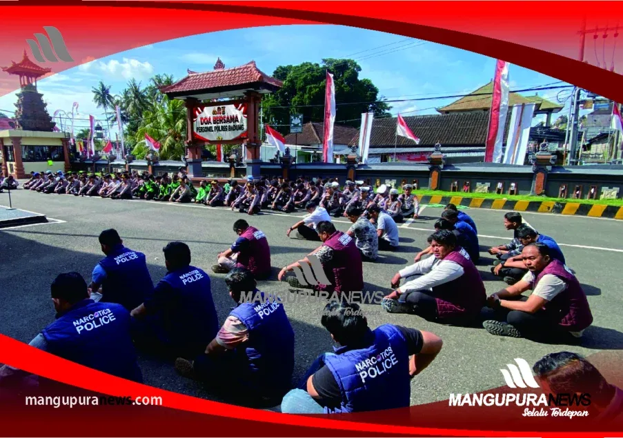 polres badung doa bersama