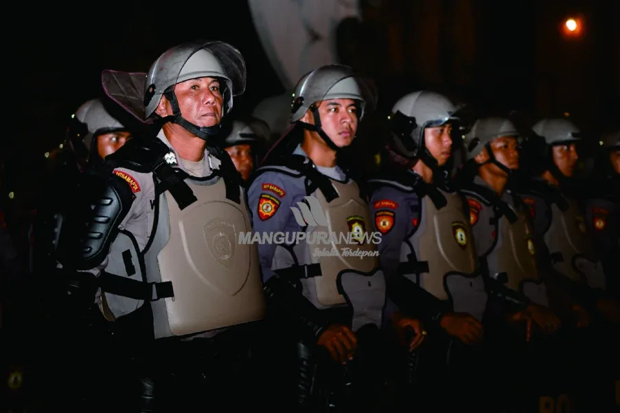 apel malam polda bali 1