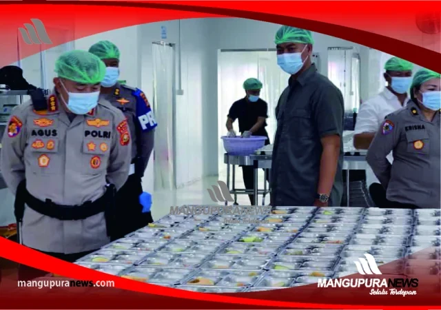 kabidpropam polda bali lakukan pengawasan di sppg polda bali