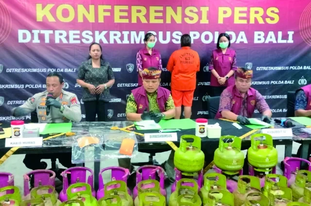 polda bali amankan wanita asal subagan