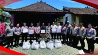 polres badung bantu anggota terdampak