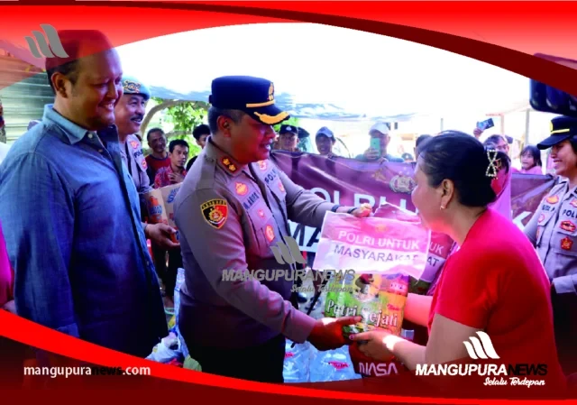 polres badung salurkan bantuan