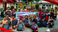 sat lantas polres badung sambangi sdn 1 mambal