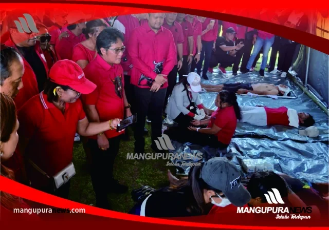 simulasi mitigasi bencana pdip badung