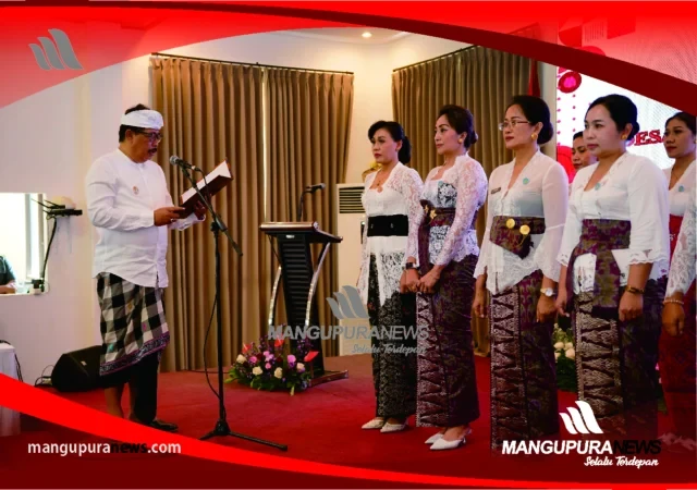 wabup gianyar kukuhkan bunda paud