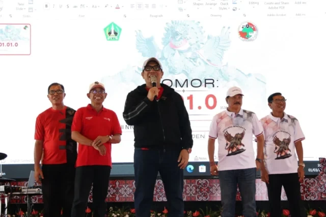 bupati sanjaya hadiri pra rat kpn abdi praja singasana jaya