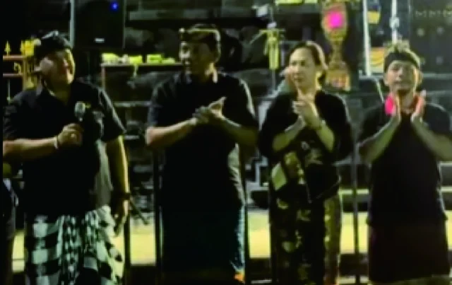 ketua dprd dan ketua komisi iv dprd badung hadiri pembukaan festival seni budaya