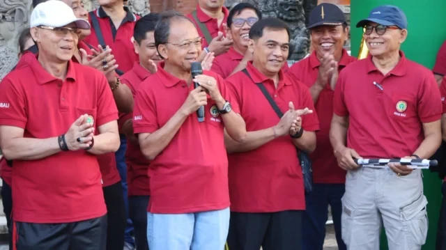 lepas jalan sehat hut ppni bali