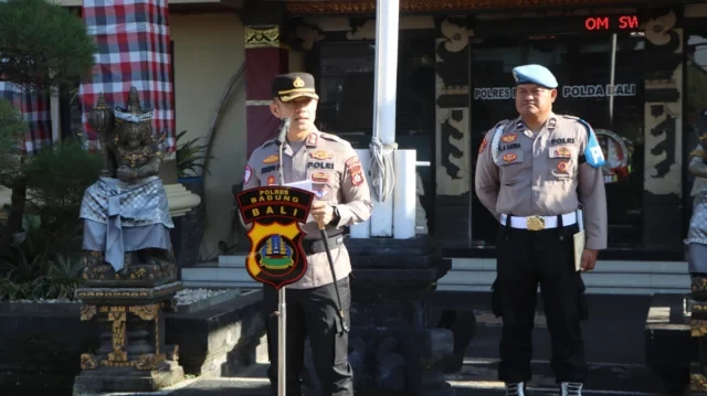 kapolres badung apel hari ini kapolres badung apel hari ini