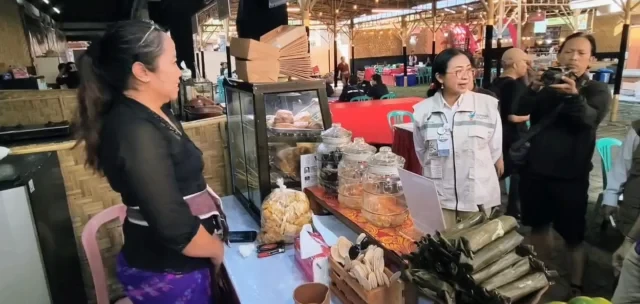 bbpom denpasar uji sampel kuliner pesta kesenian bali