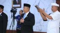 Brigadir Jenderal Polisi Dr. Putu Putera Sadana, S.I.K., M.Hum., .M. saat dilantik resmi Jabat Kepala BNNP Bali