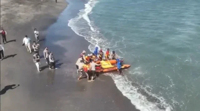 drone thermal mendeteksi korban terapung 300 meter dari lokasi kejadian